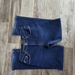 Express Dark Blue Low Rise Women's Jeans